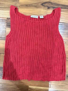 Ann Taylor silk sweater tank